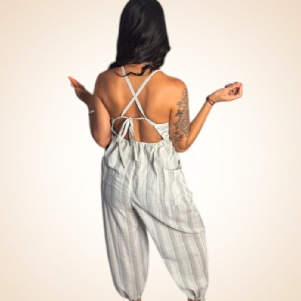 “Sunset at the park jumpsuit” NWT boutique jumpsuit - Picture 9 of 9